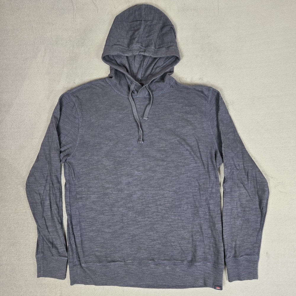 Faherty Hoodie Sweatshirt Men Large Sunwashed Organic Cotton Slub Casual Comfort